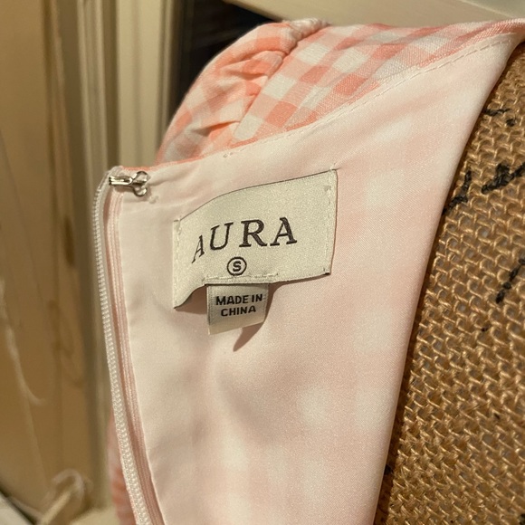 Pink Gingham Dress - Picture 2 of 4